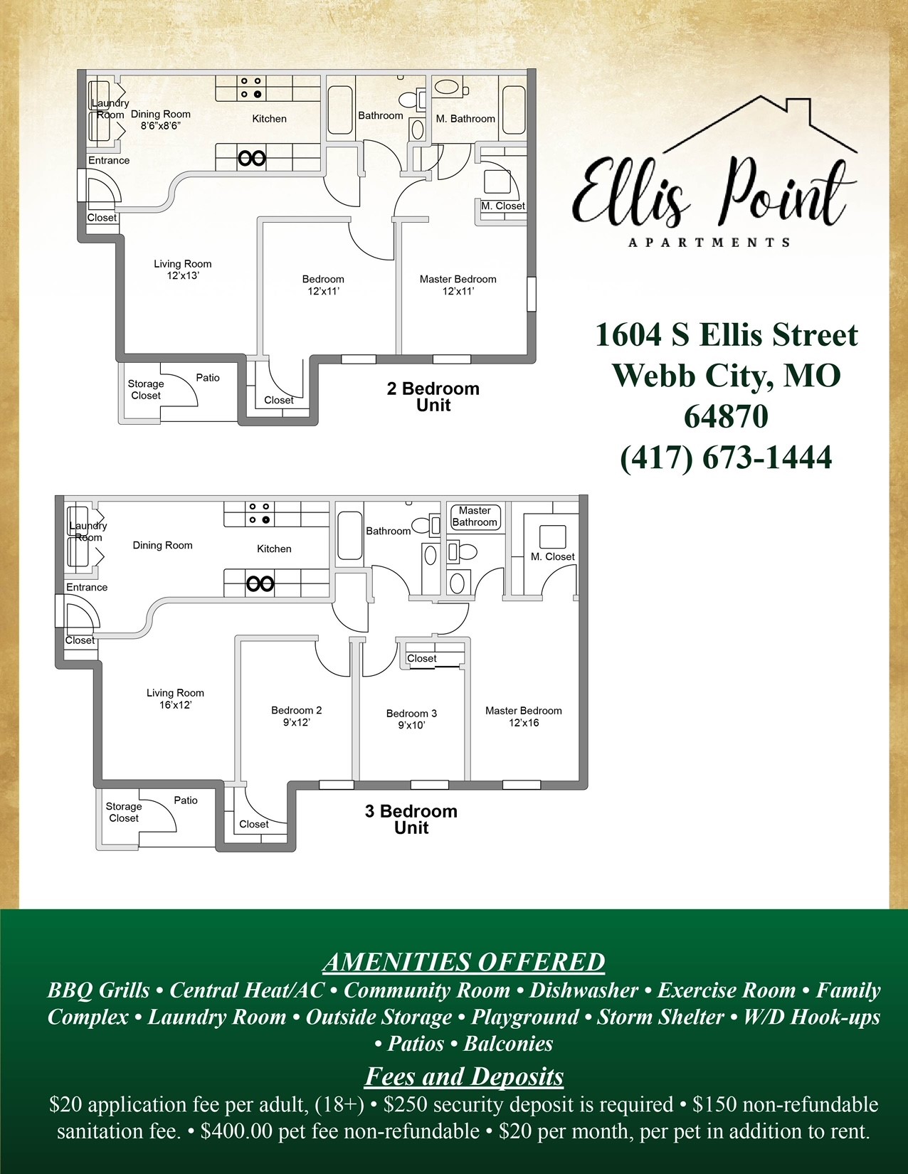 Ellis Point Apartments Bell Management
